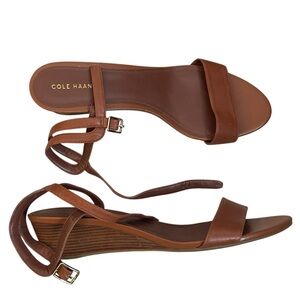 Cole Haan Women's Strappy Tan Sandals - Size 11